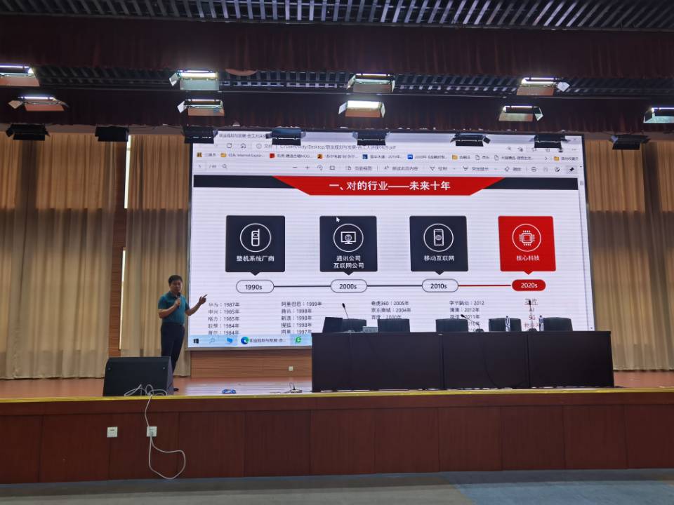 芯海科技(深圳)股份有限公司副总裁杨丽宁作大学生职业生涯规划报告 芯海科技(深圳)股份有限公司副总裁杨丽宁作大学生职业生涯规划报告