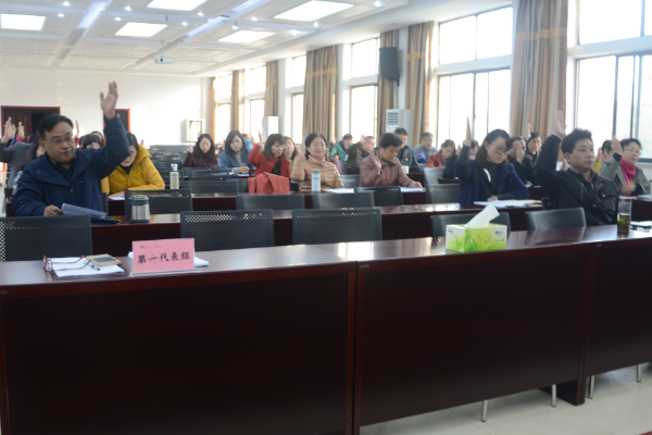 20161213160045512527.png 大会举手表决各项决议.png
