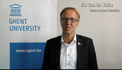 根特大学校长Rik Van de Walle致辞